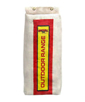 Front view of Two Sided Archery Target Bag With 50 Bullseyes For Practice And Range, foam core, white finish, outdoor use