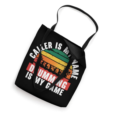 Black Dragon Boat Paddler Tote Bag For Dragonboating Gear And Team Races, featuring colorful paddler silhouette design.