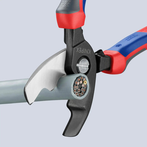 Cable Shears For Copper And Aluminum Cables, One Hand Operation, Clean Smooth Cuts Without Crushing Or Deformation, cutting copper wire