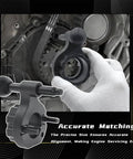 Camshaft Timing Belt Tool Kit For VW Audi 1.6L 2.0L TDI Diesel Engines in use for alignment