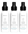Straight Up Game Changer Travel Size Wrinkle Remover And Static Cling Eliminator With Fresh Linen Scent Quick Fix Odor Killer For Shirts And Pants Two Pack Eco Bio Based Formula, three 3 fl oz bottles.