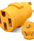 NEMA 10-30P To 14-50R EV Charger Adapter For Tesla Models 3 Y S X Delivers 24 Amp From A Three Prong Dryer Socket
