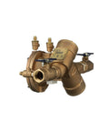 Heavy Duty Rpz Backflow Preventer 3 4 Inch Bronze Body With Npt Connections And Quarter Turn Ball Valves for water safety.
