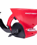 Red Ergonomic Hand Spreader With Built In Armrest And Trigger For Comfort Adjustable Reel Control