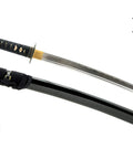 Lightweight Aluminum Wakizashi Iaito For Iaido Training 21 Inch Unsharpened Practice Blade With Fuller Groove Bamboo Tsuba