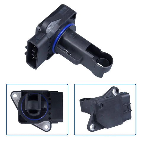 Mass Air Flow Sensor MAF Replacement For Toyota Camry Avalon Corolla Prius Sienna 4Runner Matrix Highlander Tacoma 2.4L 3.0L 3.4L 1.8L 1.5L OE 22204-22010 Compatible, black plastic sensor