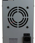 Back view of Variable DC Power Supply Bench Unit 0 To 30 Volts And 0 To 5 Amps With CV And CC Modes showing fan.