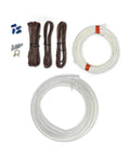 5846 Humidifier Installation Kit components including wires, tubing, and mounting hardware for Model 700 upgrade