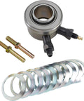 Gearhead Ready Hydraulic Throwout Bearing Kit For Chevy GMC Manual Transmissions Fits Muncie Borg Warner T10 Saginaw And GM Tremec TKO 500 600 5 Speed With Stock Diaphragm Clutch Easy Install Smooth Shifts. Hydraulic bearing with shims and studs