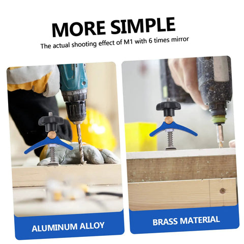 Woodworking Hold Down Clamp Quick Act T Track Clamp For Carpentry, Versatile Workpiece Fixer For Secure Alignment And Pressure, Precise Cuts And Joints, Ideal For Miter, Routing, And Saw Projects