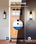 Smart Dusk To Dawn Light Sensor Socket For Standard Fixtures, Auto On At Dusk And Off At Dawn, home lighting demo