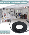 234 Inch Garage Door Drive Belt For 7 Foot Doors, Heavy Duty Opener Belt Compatible With Chamberlain LiftMaster Sentex