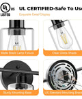 Detail of Outdoor Wall Light Fixtures With Clear Glass Shade For Bath, Mirror, Kitchen And Exterior Use, weatherproof bracket