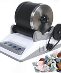 Rock Tumbler Kit With 7 Day Timer For Kids And Adults, DIY Stone Polisher For Home Gemology, Includes Rough Gemstones