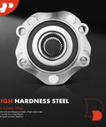 2 Pack Front Wheel Bearing And Hub Assembly Fits Nissan Rogue 2014-2023 Rogue Sport 2017-2022 Qashqai 2017-2018 5 Lug