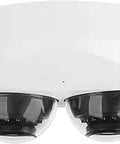 Dual Lens 2x4MP Starlight IR Mini Dome IP Wired Camera With Built In Mic For Corridor Use IP67, view of dual lenses