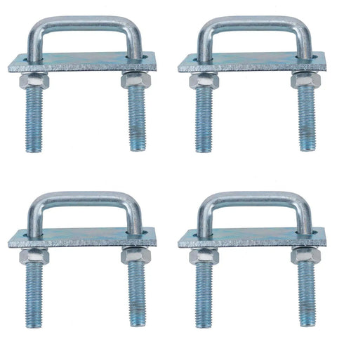 Leaf Spring Clamp Kit Fits Up To 2.5 Inch Wide Leaf Springs, Locks Springs Together for Stabilizing and Better Axle Torque Control