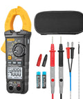 Digital Clamp Meter Multimeter With Auto Range 4000 Counts For AC DC Voltage And Current, LD202A Beast with accessories