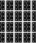 20 Pack Black 3 Inch Door Hinges Stainless Steel 304 With 120 Screws For Interior Doors Cabinets And Beefy Heavy Duty Wood Hinge Set