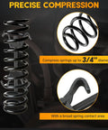 Heavy Duty Coil Spring Compressor Tool Kit for Auto Repair Pro Grade Spring Clamp Set with safe locking, precise compression