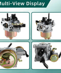 Multi-angle view of Plug And Play Carburetor for MBX10 MBX11 79cc 97cc Mini Pit Bike 80cc MM B80 Replacement Part 16100 ZOD 003 for Honda GX100