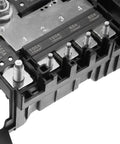 High Octane Fuse Box Battery Terminal With Durable Cover for 2011 to 2015 Chevy Cruze close-up of fuse connections and terminals.