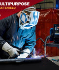 Carbon Fiber Welding Blanket Heat Shield 1800F Fireproof 20-Inch By 20-Inch Heavy Duty Heat Resistant Fabric for Grill Stove Pit Welding
