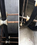 Heavy Duty Cable Pulley Sheave For Large Scale Wiring Projects And Industrial Laying Built Tough With High Load 7x8 Pulleys