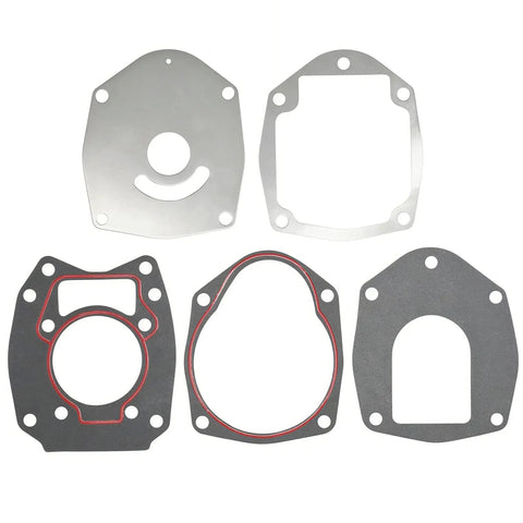 Gaskets from Water Pump Impeller Repair Kit For Mercury Marine 75 115 HP Outboard Engines Includes Impeller Wear Plate Nylon PA66 Tube Non Asbestos Gasket And Neoprene Impeller Cross References 46 8M0113799 43024A7 Sierra 18 3688