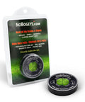 Game Ready Golf Green Reader And Magnetic Ball Marker Pocket Putting Alignment Tool 75G aluminum, displayed in packaging.
