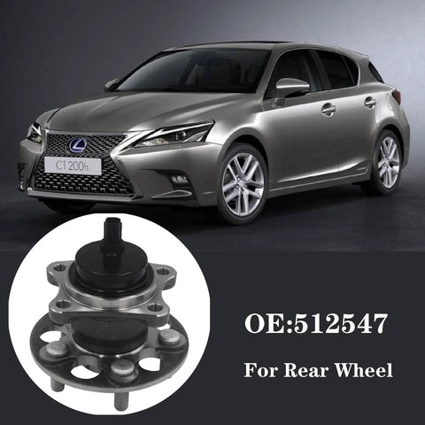 Rear Wheel Bearing Hub Assembly With ABS For Toyota Corolla 2020 To 2022 Prius 2016 To 2022 And Lexus CT200h 2011 To 2017 5 Lug Wheel Hub Replacement Ready To Roll Front Or Rear Fit