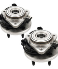 Pair Front Wheel Bearing And Hub Assembly For Ford Explorer Ranger Sport Trac Mercury Mountaineer With 5 Lugs And ABS Fits 1995 Through 2009 Models