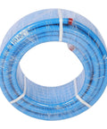 Coiled 3/4 Inch By 100 Foot HDPE Aluminum Shop Air Piping Kit With O Ring Compression, Flexible Fast Install Air Line for garage workshop
