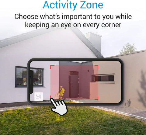 App interface of Two Pack Outdoor Security Camera Set 1080p Waterproof WiFi Smart Cams With Night Vision Motion Alerts