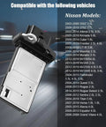 Mass Air Flow Sensor Replacement For Nissan Maxima Sentra Rogue OEM 22680-7S000 13800-66J00 MAF Meter black sensor