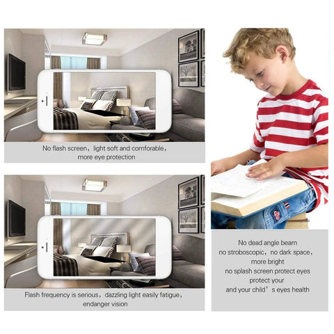 Child reading near lamp, comparing lighting effects with Energy Saving 12W LED Candelabra Bulb With E12 Base That Brightens Up Your Chandeliers