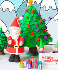 Colorful Clay Kit With 24 Colors And 3 Sculpting Tools No Bake Mess Free Craft Set For Kids And Adults DIY Christmas scene