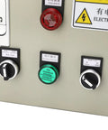 PID Temperature Controller For Heavy Duty Industrial 3 Phase 15KW 380V Digital Display Box With Integrated Components For Oven Curing Machine Temperature Regulation And Precision Thermostat Control panel with switches and indicator lights