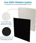 Replacement Air Filter Set For Coway AP-1512HH Mighty And Airmega 200M with H13 main filter and carbon filter shown