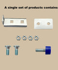 Trolley Roller Limit Kit For 1-5/8 Inch Wide Strut Channel Keeps Trolley From Detaching At End Of Channel components layout