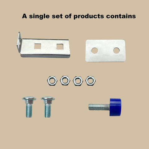 Trolley Roller Limit Kit For 1-5/8 Inch Wide Strut Channel Keeps Trolley From Detaching At End Of Channel components layout