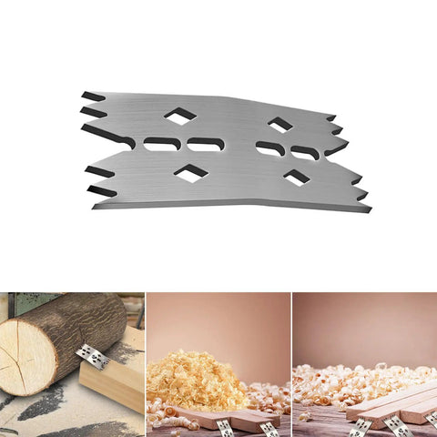 Six Piece Slab Clamping Dogs For Woodworking Pros Carpenters And DIYers Bench Dog Hold Down Clamps For Slab Flattening Closeup