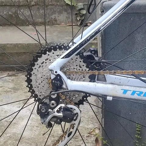 8 Speed Wide Ratio Cassette 11-40T For Mountain Bike And Road Bicycle Fits SRAM And Shimano 8 Speed Systems No-Fuss Install
