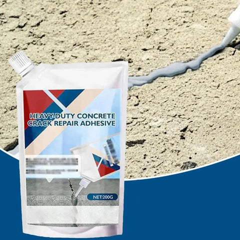 Self Leveling Concrete Crack Repair Sealant For Slabs And Brick Stone Indoor Outdoor Quick Dry Caulking DIY Ready Heavy Duty Glue