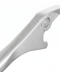 Super Cool Lurrose 2 Pack Electric Scooter Brake Levers Swap The Old Left And Right Disc Brake Handles For Universal Fitment On Your Mountain Bike Or Kick Scooter With Easy Install And Sleek Silver Finish, silver aluminum brake lever close-up