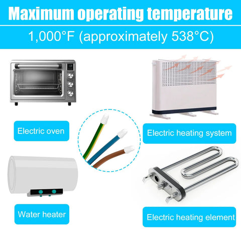 30pcs ceramic wire connectors set, small high-temp porcelain butt connectors for electric heating systems