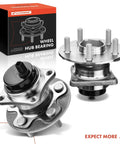 Rear Wheel Bearing And Hub Assembly With ABS And Five Lug For Toyota Corolla 2009 To 2018 Matrix 2009 To 2014 And Pontiac Vibe 2009 To 2010