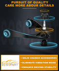 Ford 8pc Front Suspension Kit With Inner And Outer Tie Rod Ends Ball Joints Sway Bar End Links Front Lower Ball Joints Easy Install Direct Fit Pre Greased Beefed Up Heavy Duty OEM Style Replacement, black suspension arm parts
