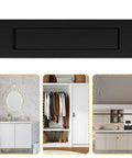Ultra Slim Stainless Steel Flush Closet Door Handle 8cm Length Low Profile Invisible Recessed Cabinet Pull For Modern Doors No Protrusion Grip Easy Install Durable Hidden Hardware with modern interior examples
