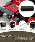 Deck Roller And Rod Kit For 48 And 54 Inch Lawn Mowers Easy Install Replacement No Fuss Fit For YTH2748 YTH2548B GTH2754 GTH2654 And More Replaces 179127 532179127 539107612 shown with mower fitment details